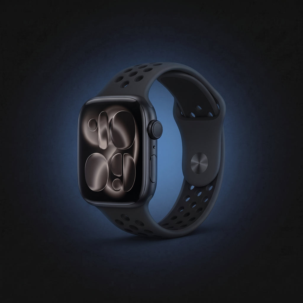 Shadow Black dual-tone sport band shown on a watch; watch not included