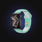 Mint Frost dual-tone sport band shown on a watch; watch not included